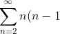 \displaystyle{\sum_{n=2}^{\infty}n(n-1)c_{n}x^{n-2}-<br />
\sum_{n=2}^{\infty}n(n-1)c_{n}x^{n}<br />
-6\,\sum_{n=1}^{\infty}nc_{n}x^{n}-4\,\sum_{n=0}^{\infty}c_{n}x^{n}=0},